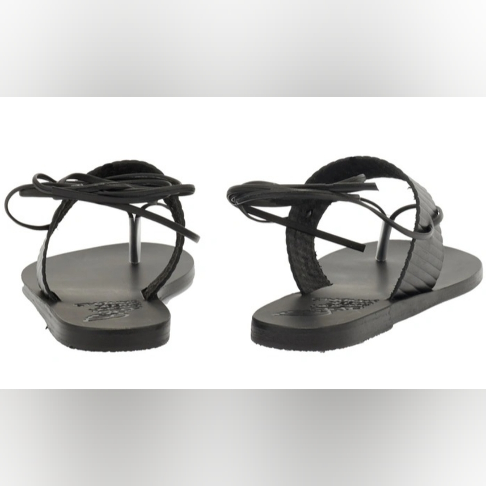 Ancient Greek  Ankle Tie Sandals. - Picture 4 of 9